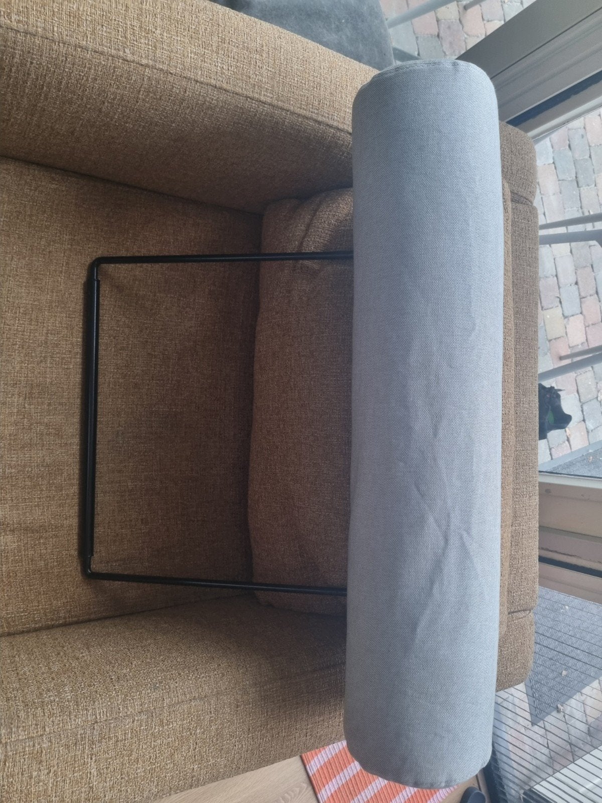 2x IKEA Sörvallen hoofdsteun kleur grijs, Ophalen, 75 tot 100 cm, Minder dan 150 cm