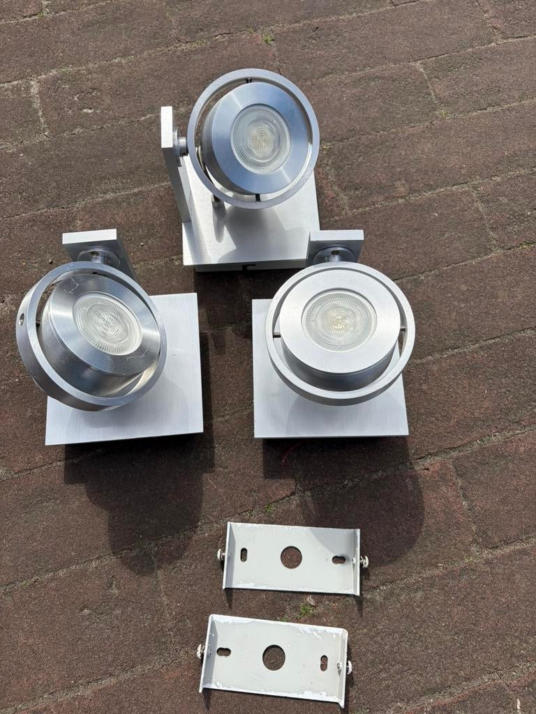 Spotjes ( merk Zuiver ), Ophalen of Verzenden, Zo goed als nieuw, Metaal of Aluminium