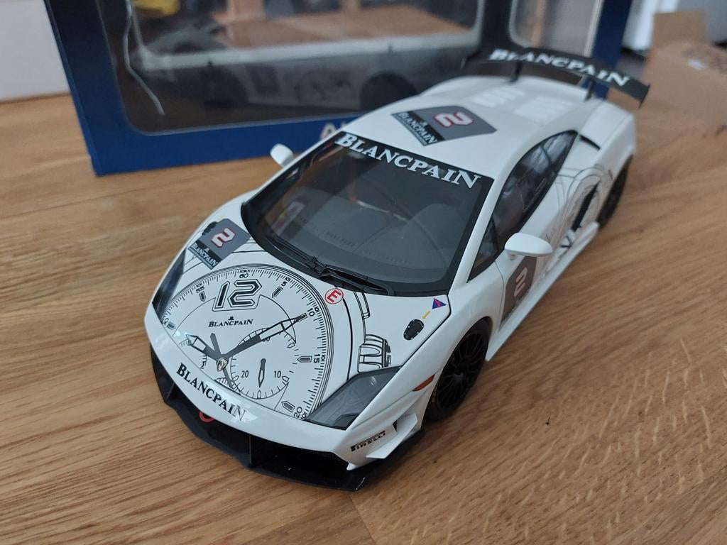 Autoart 74689 1/18 Lamborghini Gallardo LP560 4 SUPER TROFEE, Ophalen of Verzenden, Zo goed als nieuw, Auto, Autoart