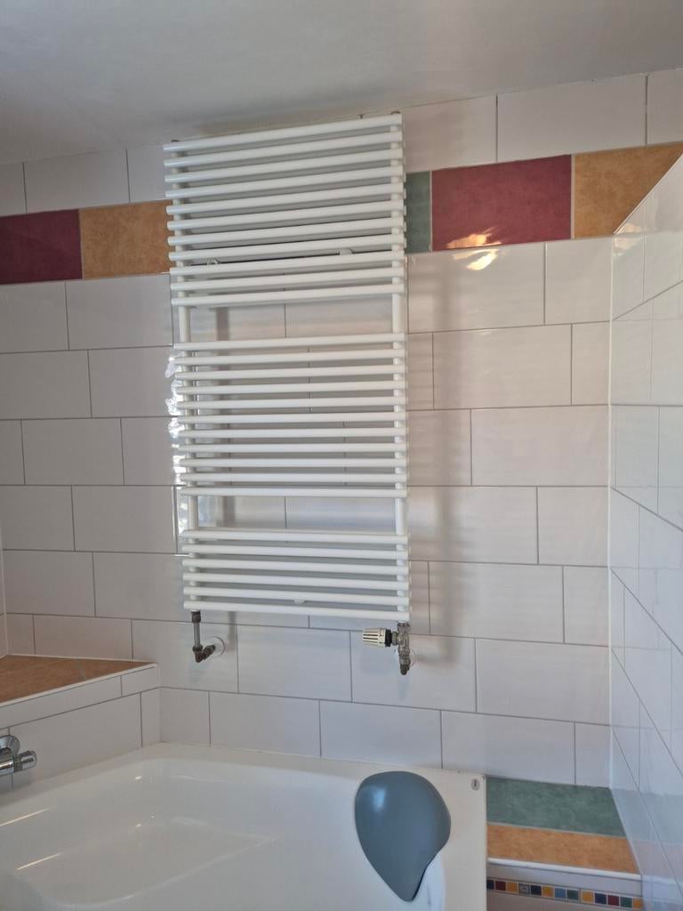 Badkamer radiator / handdoekradiator – netjes, Doe-het-zelf en Verbouw, Verwarming en Radiatoren, Ophalen, Minder dan 60 cm, Radiator