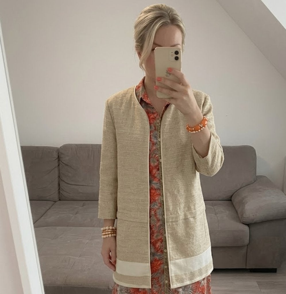 Jas large, Overige kleuren, Verzenden, Zara, Maat 42/44 (L)