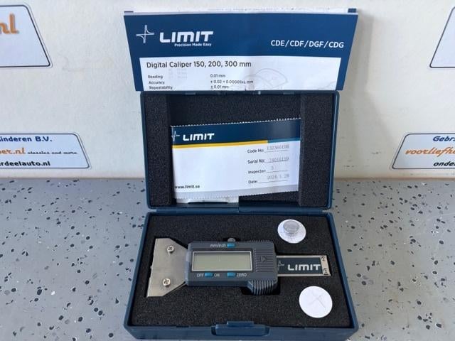 Limit digitale profieldieptemeter 13236-0108, Auto diversen, Autogereedschap, Nieuw, Ophalen of Verzenden