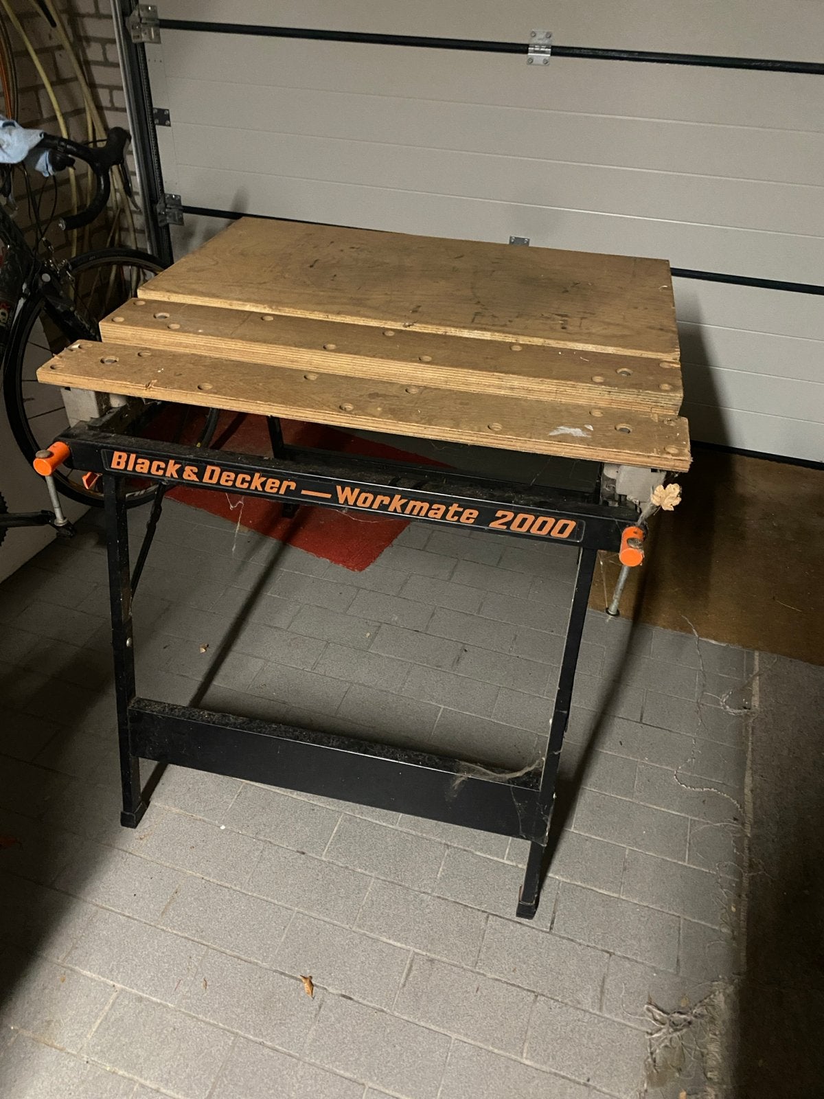 Black & Decker Workmate 2000 Werkbank, Ophalen, Gebruikt
