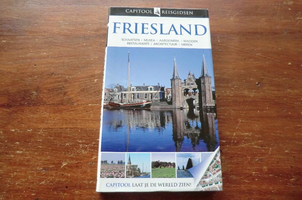 reisgids- Friesland - capitool (2012) / Leeuwarden, Franeker, Boeken, Reisgidsen, Zo goed als nieuw, Reisgids of -boek, Benelux