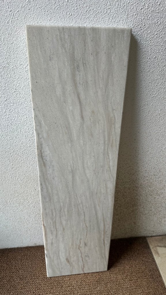 Marmer plaat 1000x280x28mm, Ophalen, Gebruikt