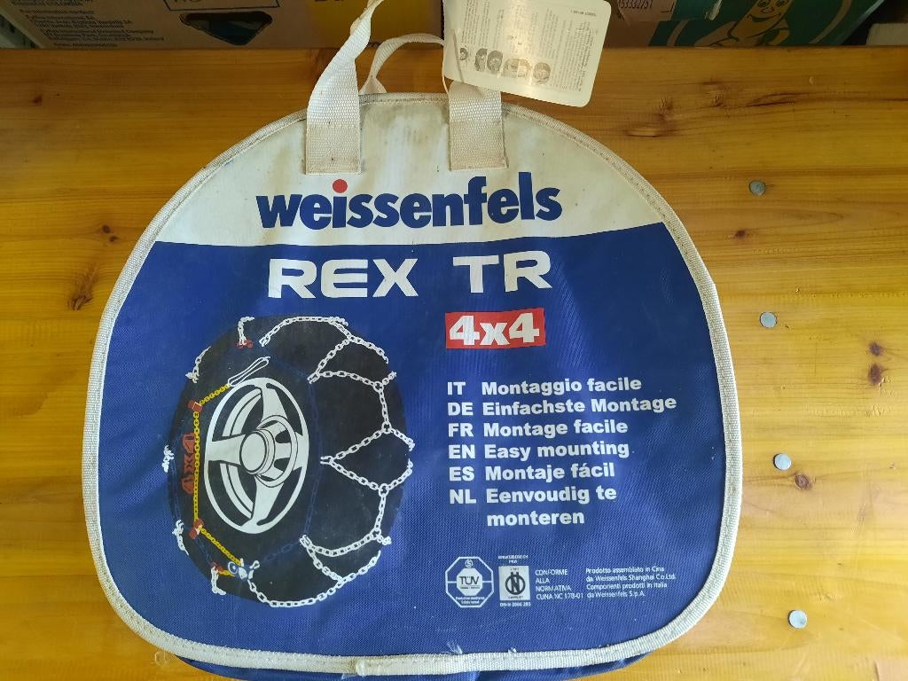 Weissenfels REX TR sneeuwkettingen – 4x4 – Easy mounting, Ophalen of Verzenden, Zo goed als nieuw