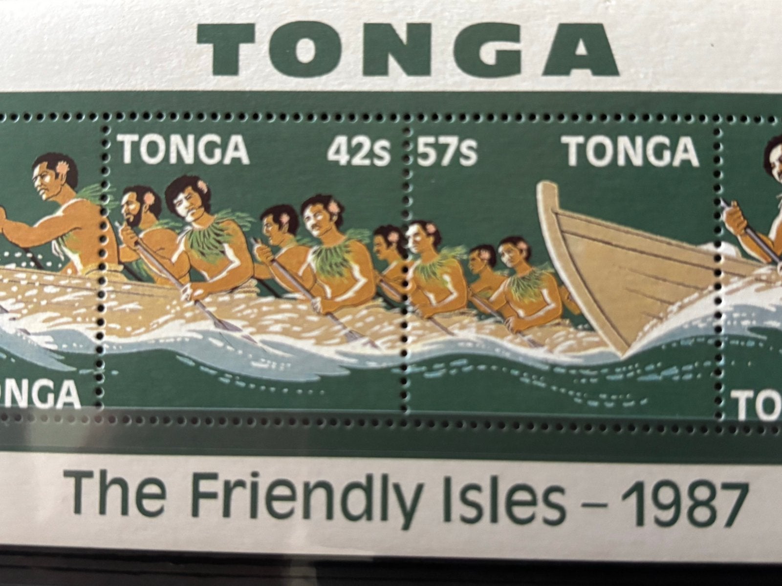 Tonga 1987, Verzenden, Postfris