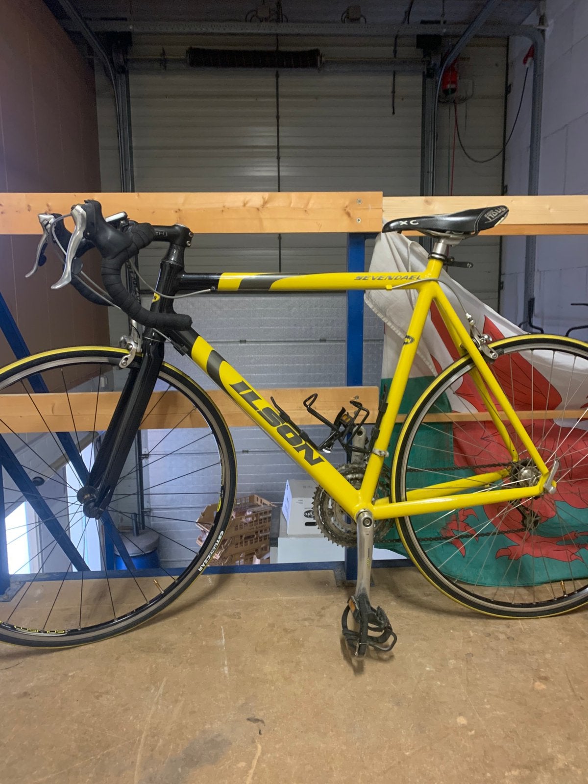 Ilson Sevendeal racefiets, Aluminium, Zo goed als nieuw, Meer dan 20 versnellingen, Ophalen