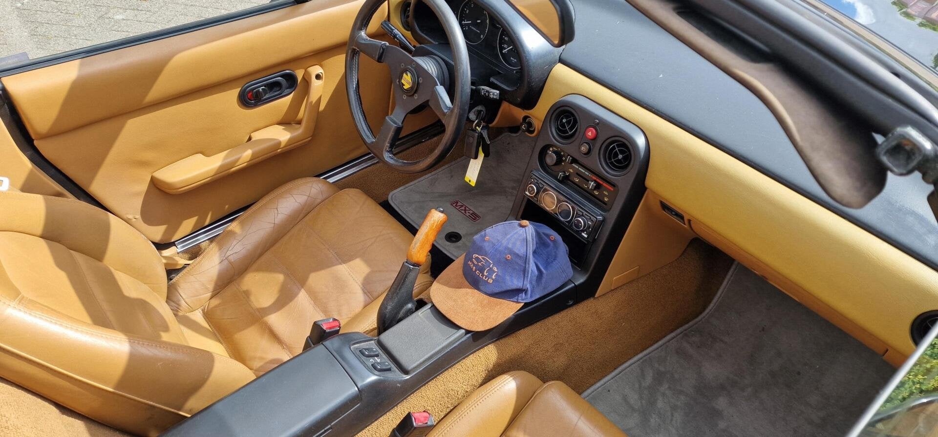 Mazda MX-5 NA LIMITED EDIT.1.6i-16V /C.V/STUURBEKR/LEDER, foto 10