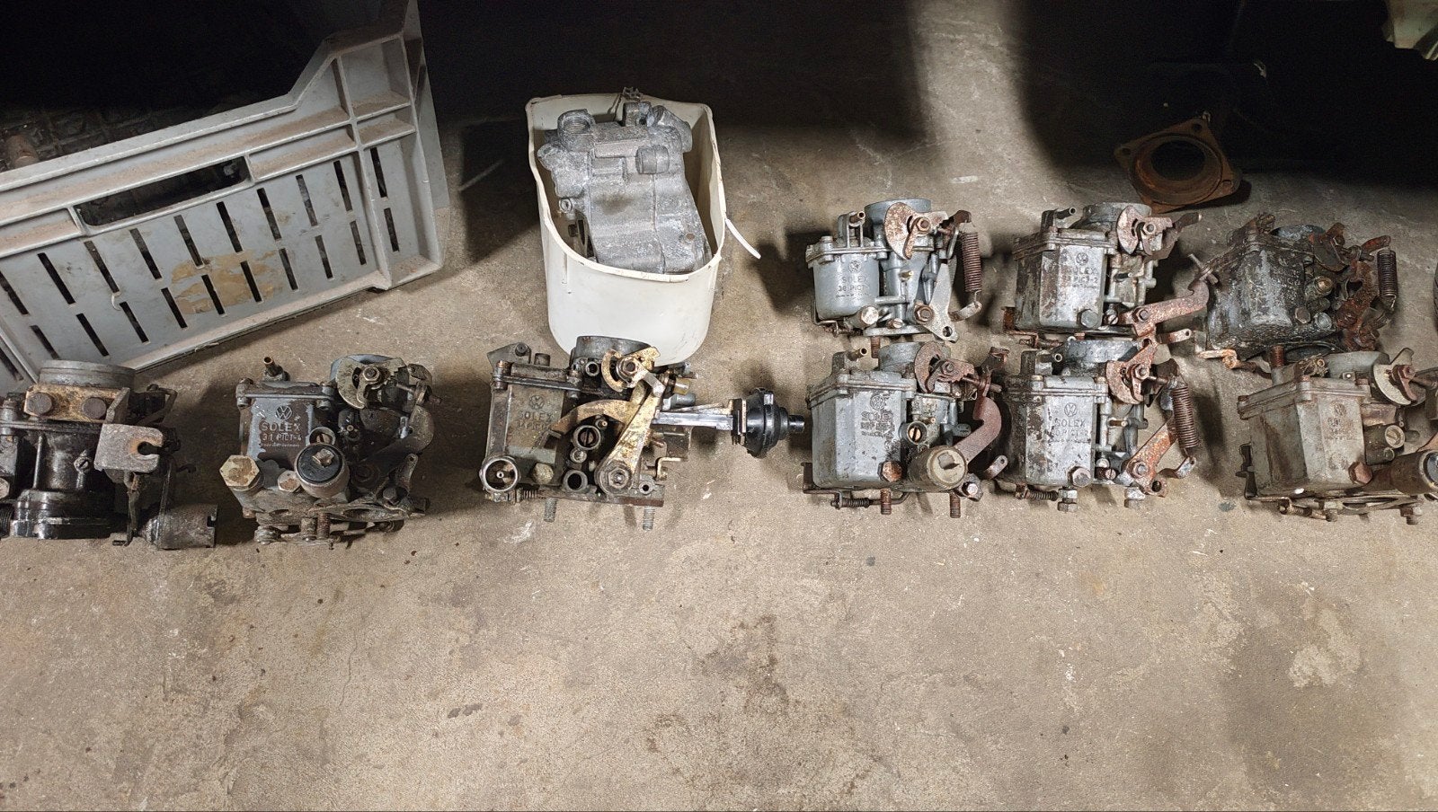 vw kever bus carburators solex, Ophalen