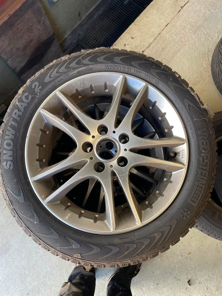 vredestein winter banden 205/55/R16 91H, Ophalen, Gebruikt, Ford