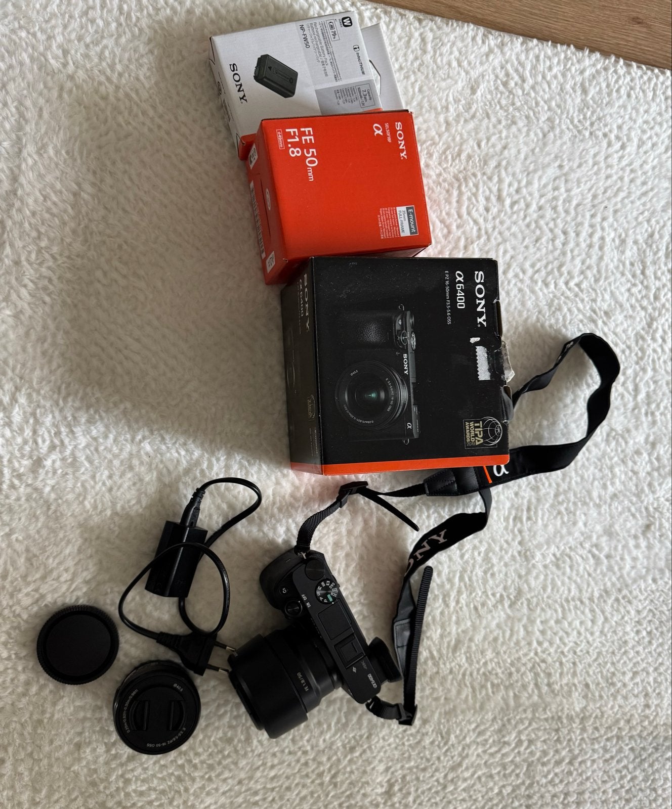 Foto 2 van Sony Alpha A6400 systeemcamera met 50mm f/1.8 lens
