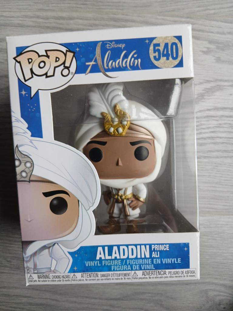 540 Aladdin Prince Ali Disney Aladdin Funko Pop, Ophalen of Verzenden, Nieuw