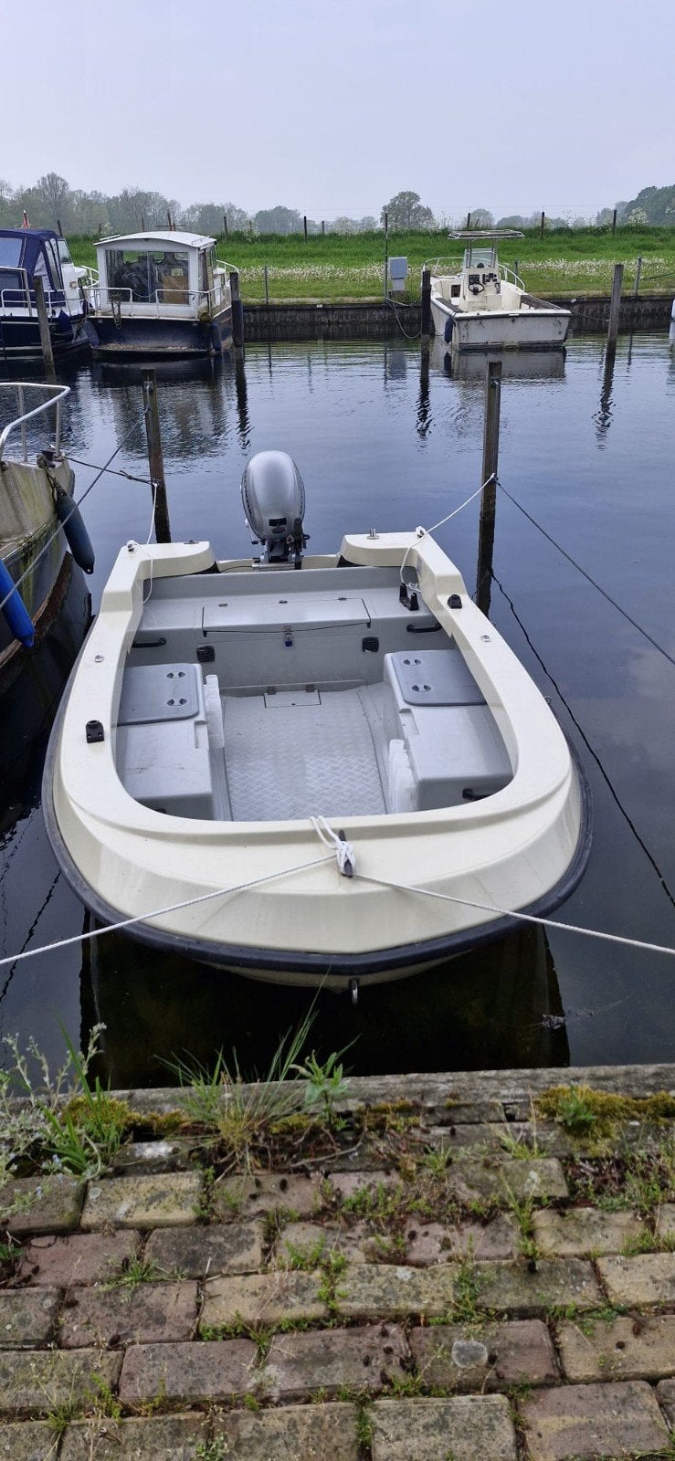 Riwa 400 river warrior, Ophalen, Buitenboordmotor