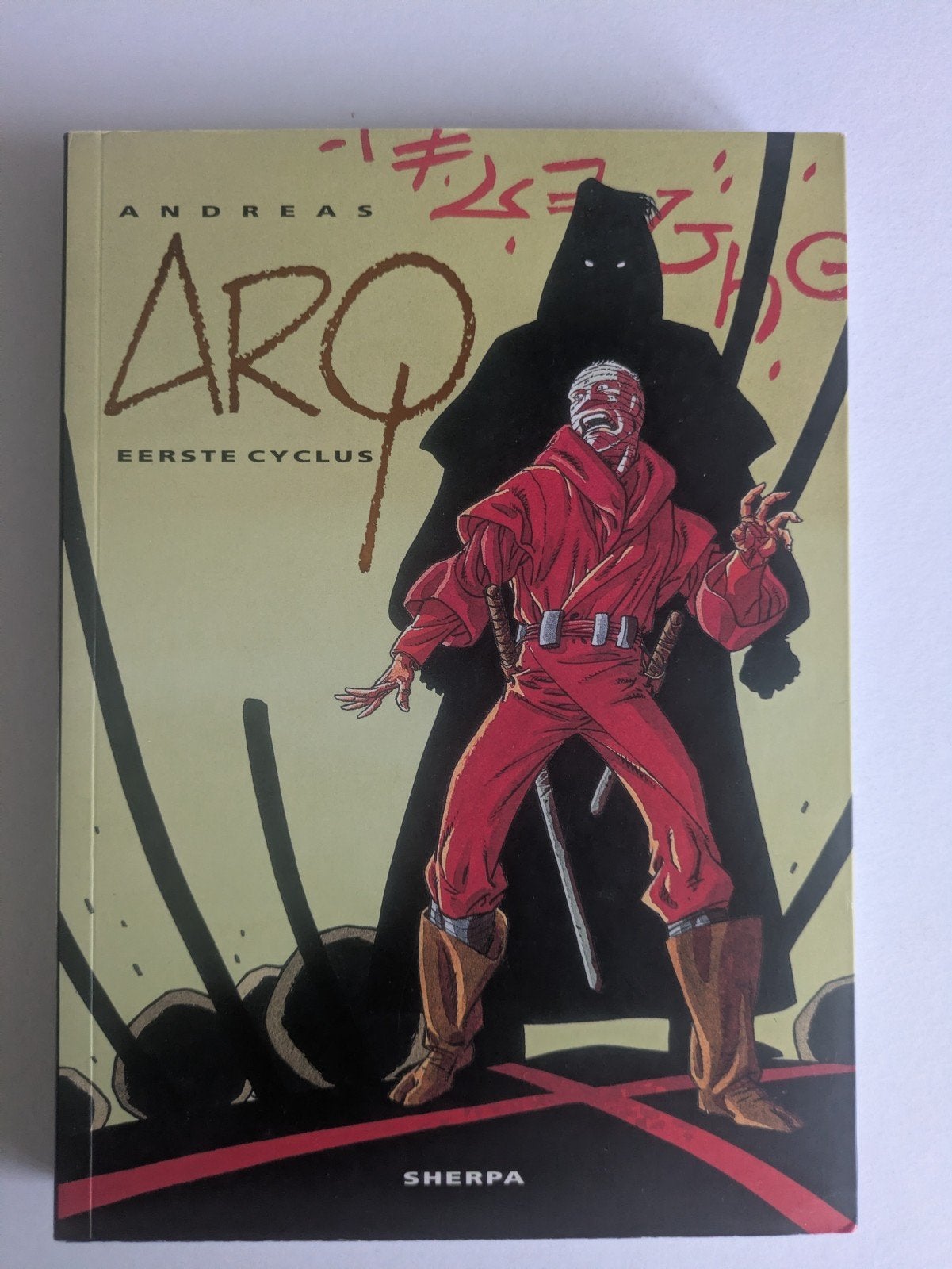 Andreas - Arq - Eerste Cyclus - Sherpa, Boeken, Eén stripboek, Ophalen of Verzenden, Zo goed als nieuw, Andreas