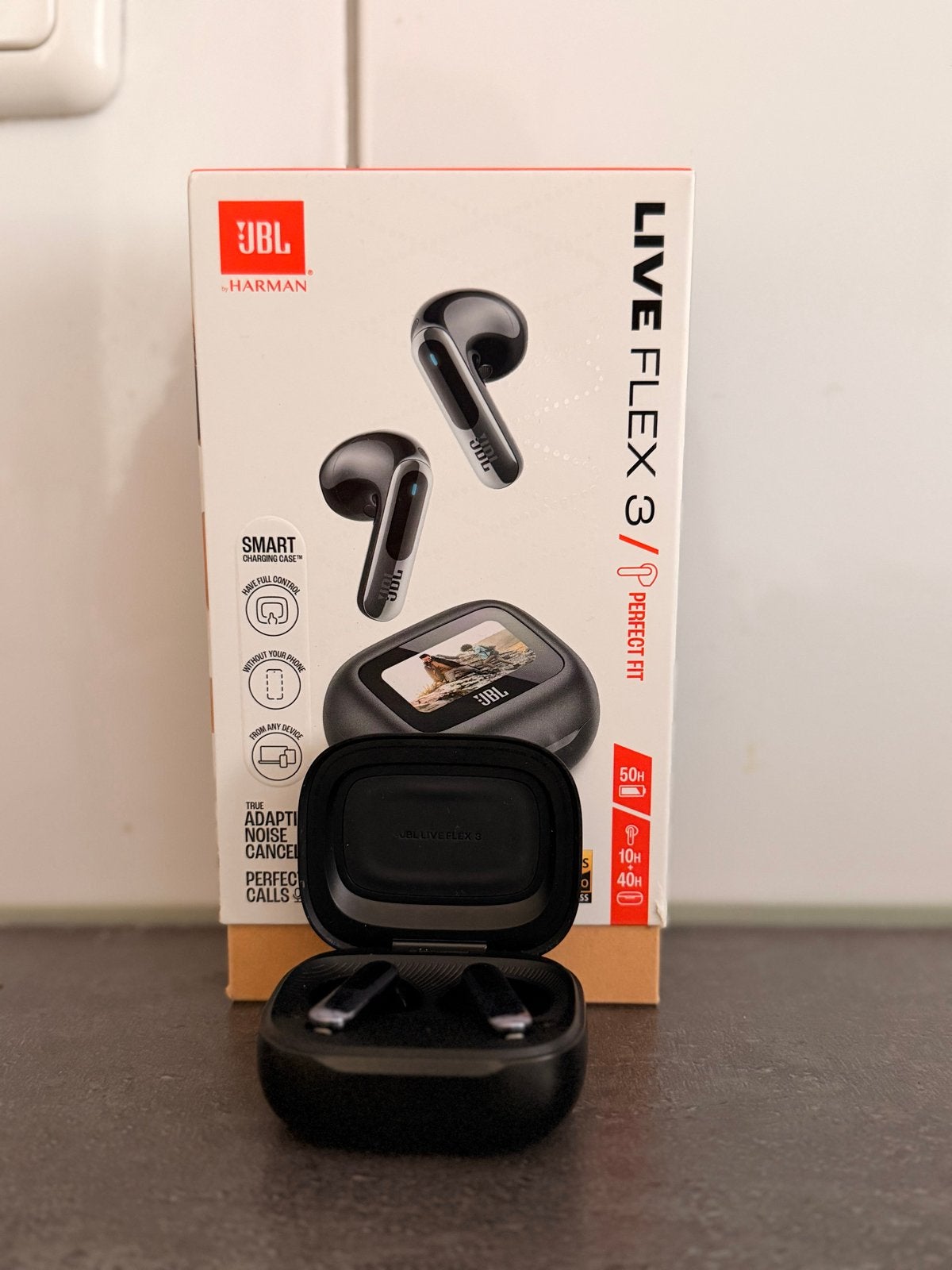 JBL Live Flex 3 Draadloze In-ear Koptelefoon met Smart Case, In-ear, JBL, Bluetooth, Ophalen of Verzenden