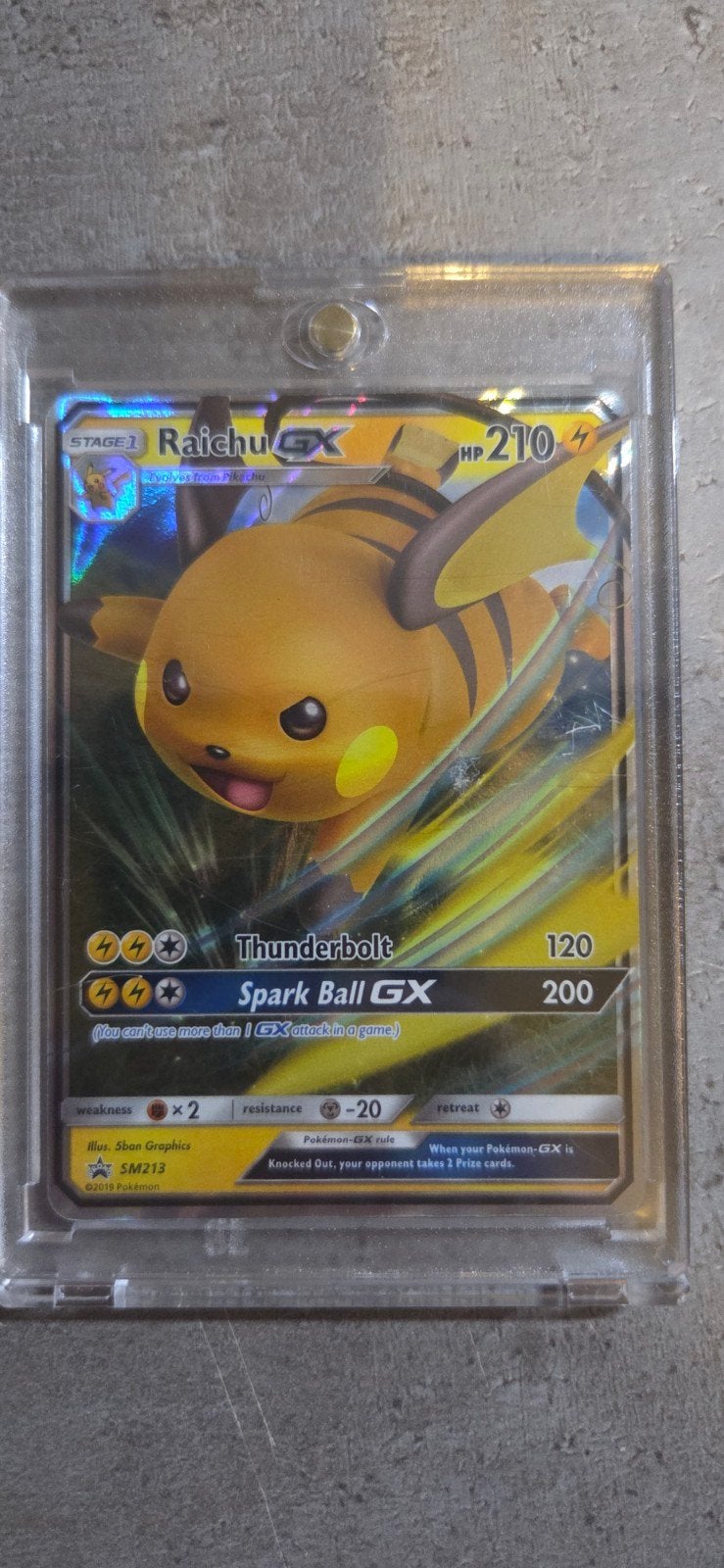 Pokemon kaart Raichu, Verzenden