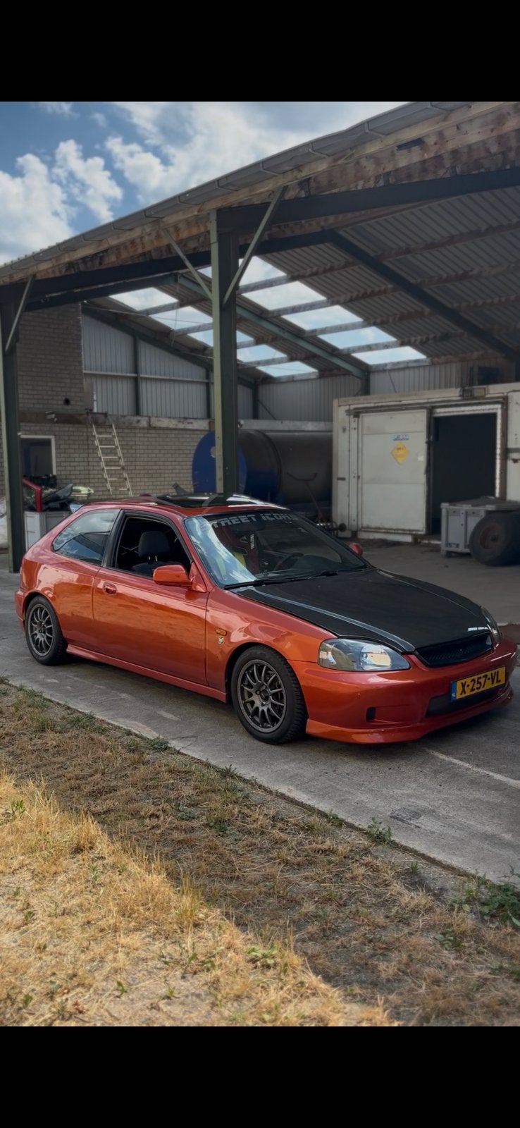 Honda ek4 b16a2 turbo, Auto's, Honda, Particulier, Civic, Benzine, Hatchback, Handgeschakeld, Geïmporteerd, Overige kleuren, Ophalen