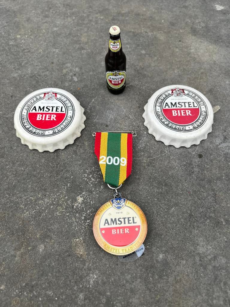 Lot van 4 Amstel Bier reclame items, Ophalen of Verzenden, Zo goed als nieuw, Flesopener, Amstel