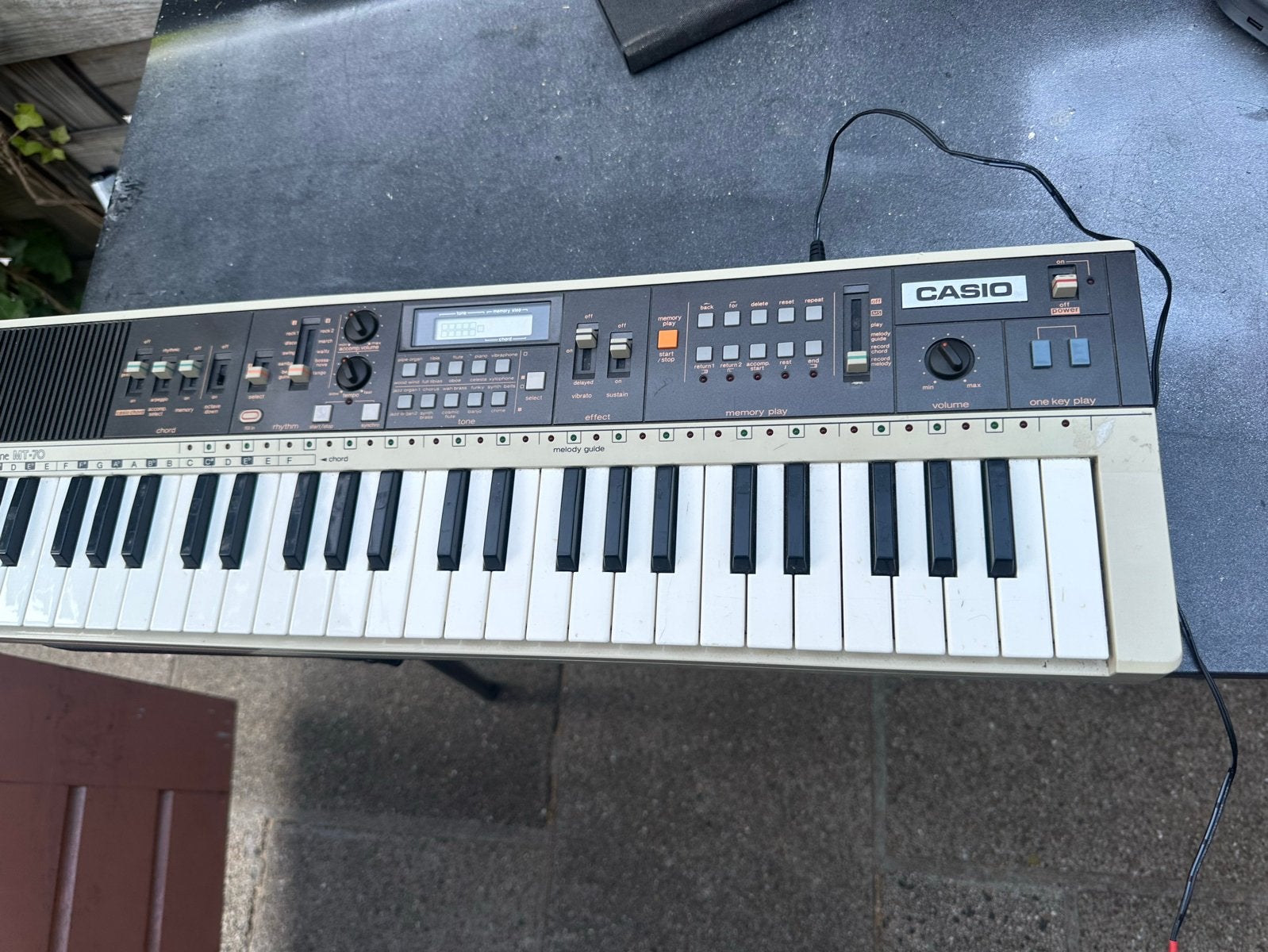 Casio Casiotone MT-70 Keyboard - Vintage Synthesizer, Muziek en Instrumenten, Keyboards, Ophalen of Verzenden, Gebruikt, 49 toetsen