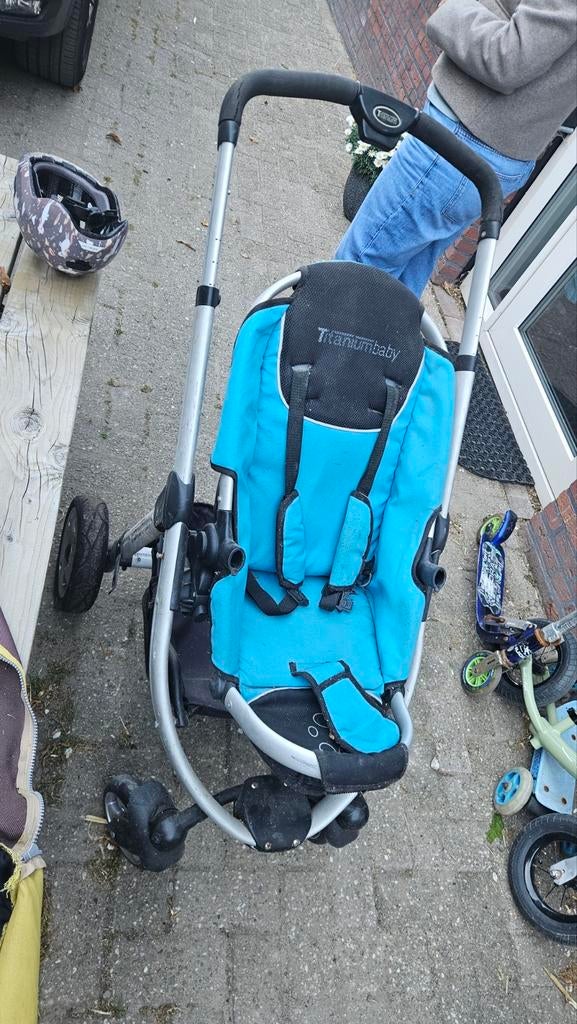 Compacte en wendbare kinderwagen - Titaniumbaby, Ophalen of Verzenden, Gebruikt, Overige merken