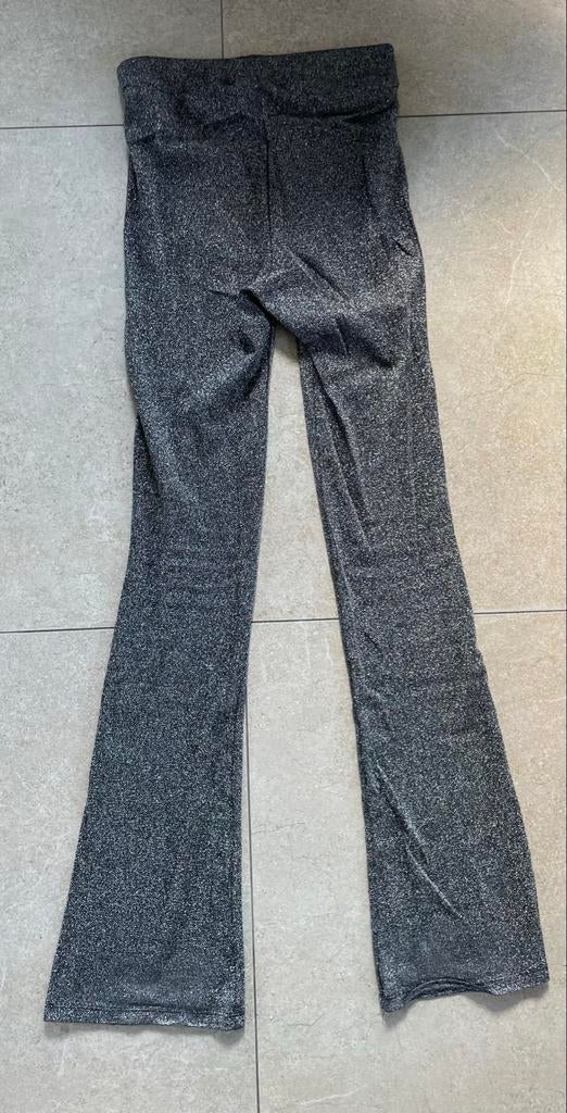 Zilveren glitter legging maat S Cotton Club, Kleding | Dames, Broeken en Pantalons, Ophalen of Verzenden, Maat 36 (S), Gedragen