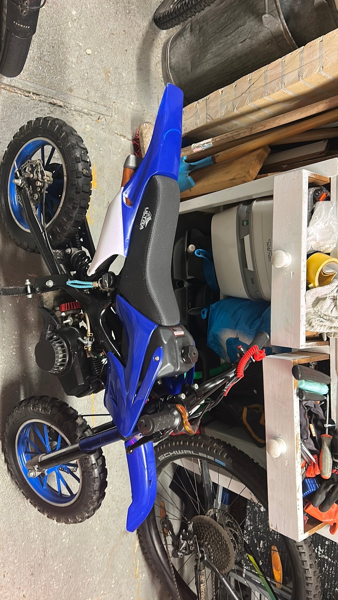 Mini crosmotor, Fietsen en Brommers, Ophalen, Zo goed als nieuw, Overige typen