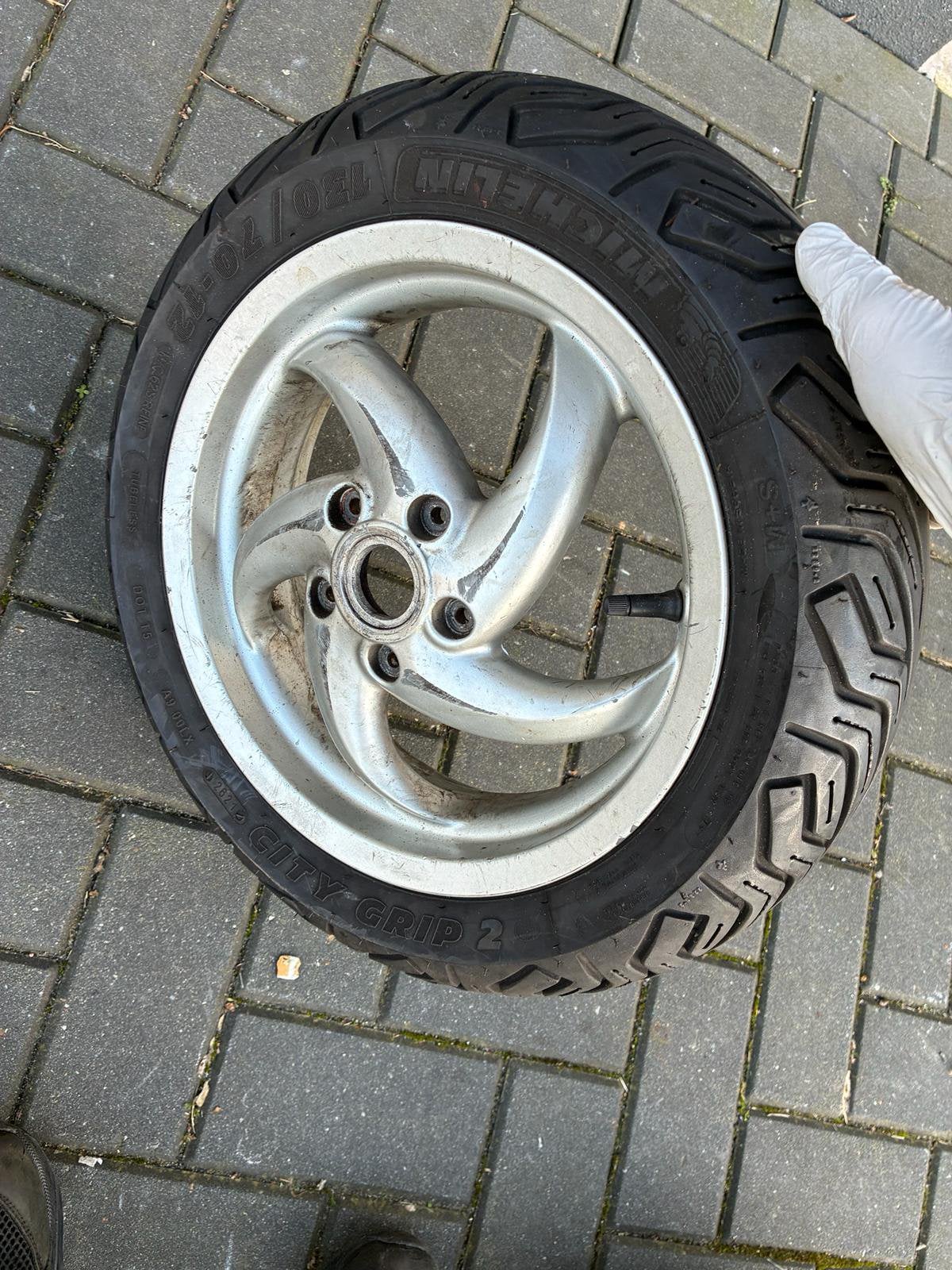 Achtervelg 180cc gilera runner, Motoren, Ophalen