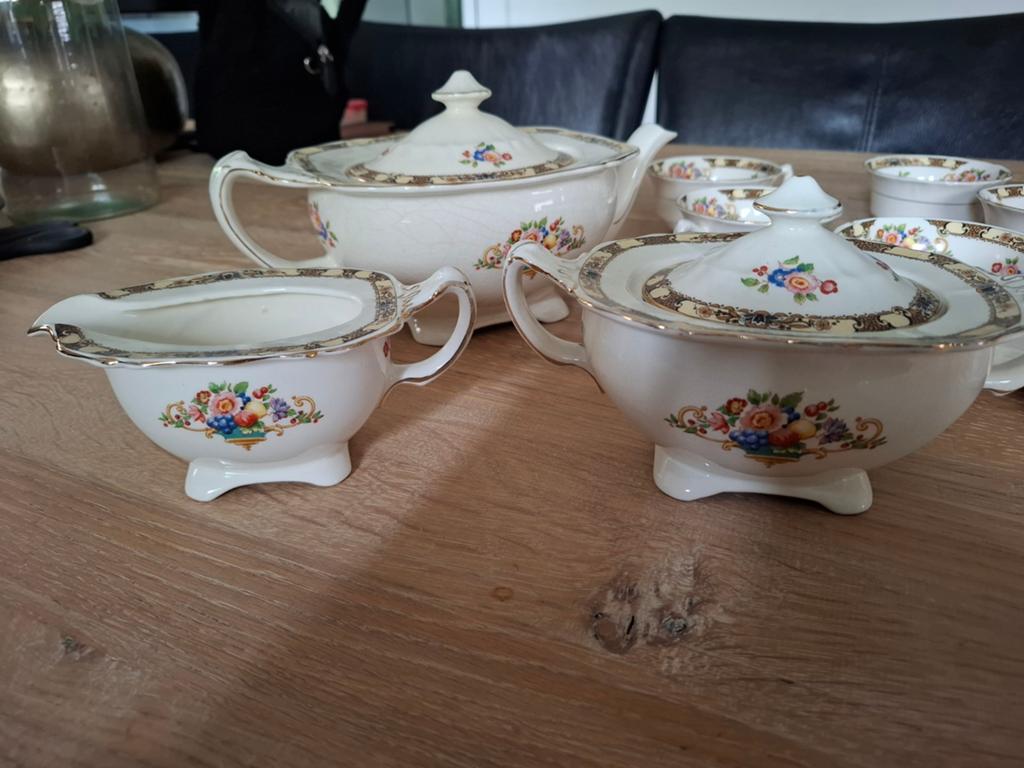 Vintage Mayfair England koffie/thee servies, Antiek en Kunst, Ophalen of Verzenden