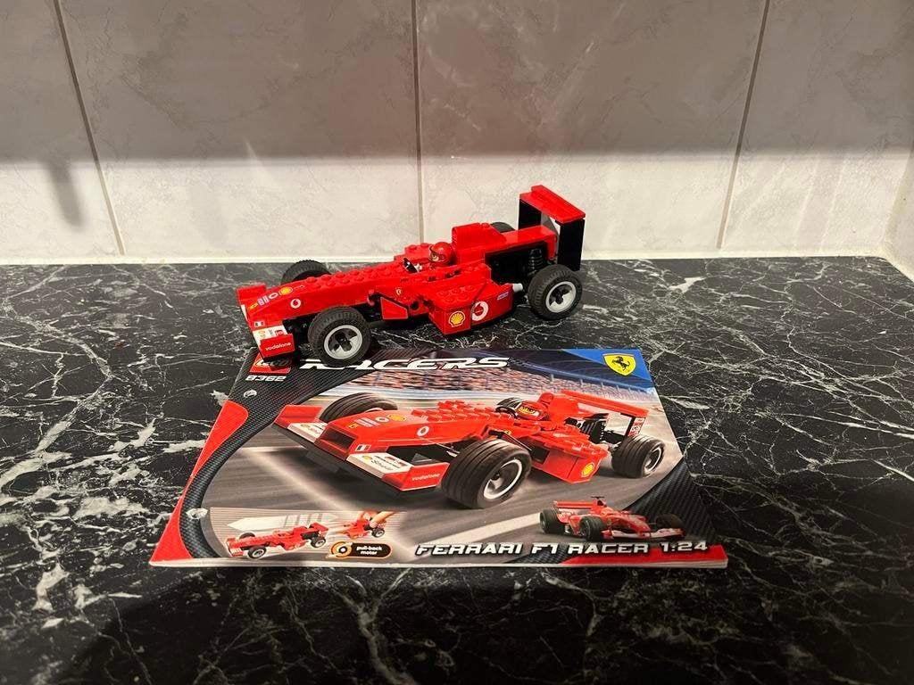 Lego 8362 Ferrari F1 Racer incl handleiding, Ophalen of Verzenden, Zo goed als nieuw, Lego