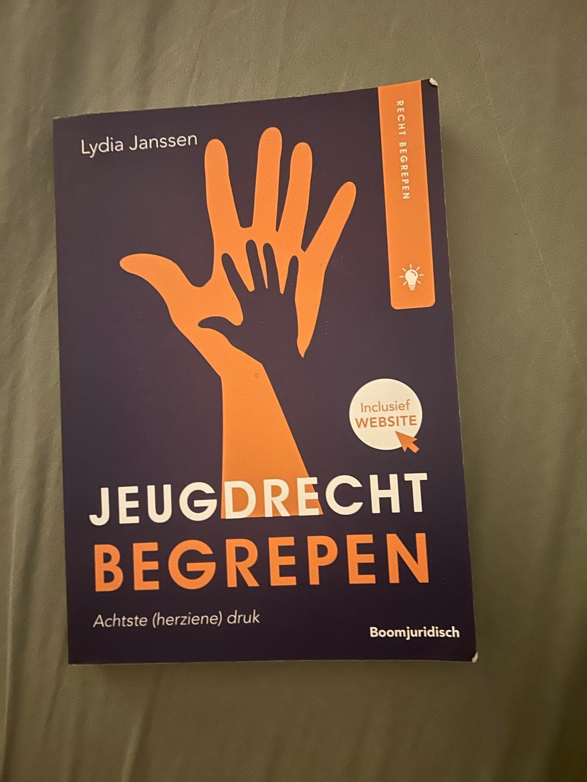 Jeugdrecht Begrepen - Lydia Janssen (8e druk), Boeken, Studieboeken en Cursussen, Ophalen of Verzenden, Gamma, Zo goed als nieuw