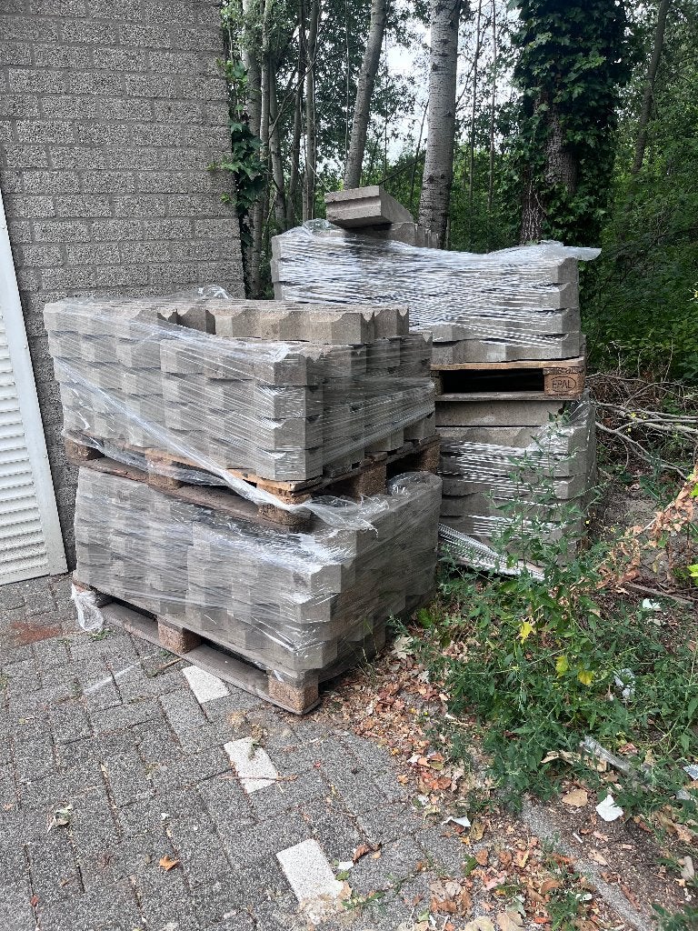 Grasbeton tegel, Tuin en Terras, Tegels en Klinkers, Ophalen, Gebruikt, Beton, Terrastegels