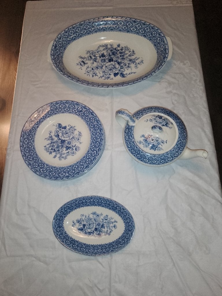 Antiek Servies van Harvard Empire England 1933, Antiek en Kunst, Ophalen of Verzenden