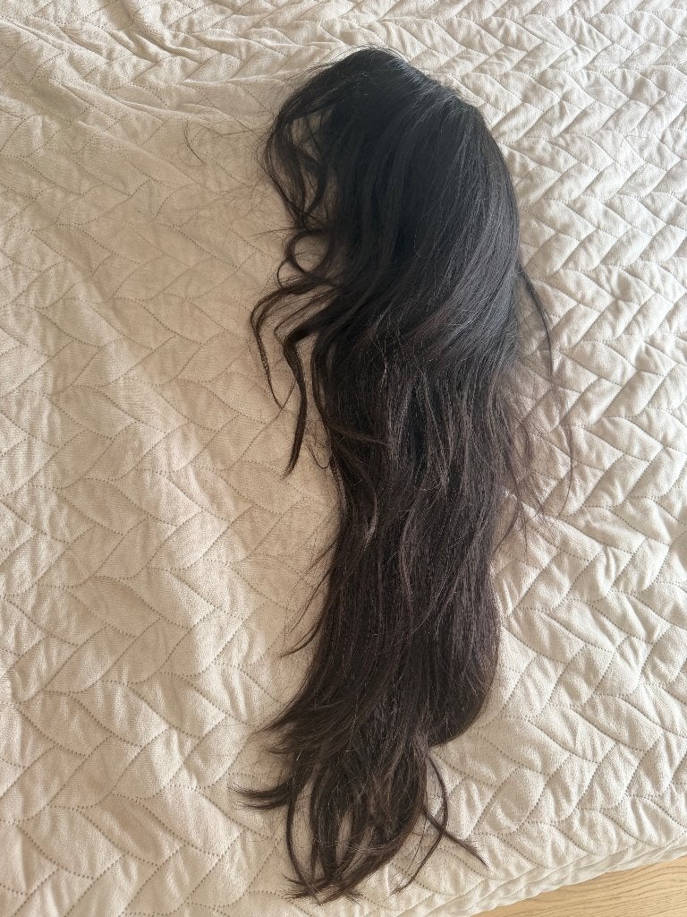 Volledig haar stuk van Hair elements, Ophalen of Verzenden, Zo goed als nieuw, Pruik of Haarverlenging