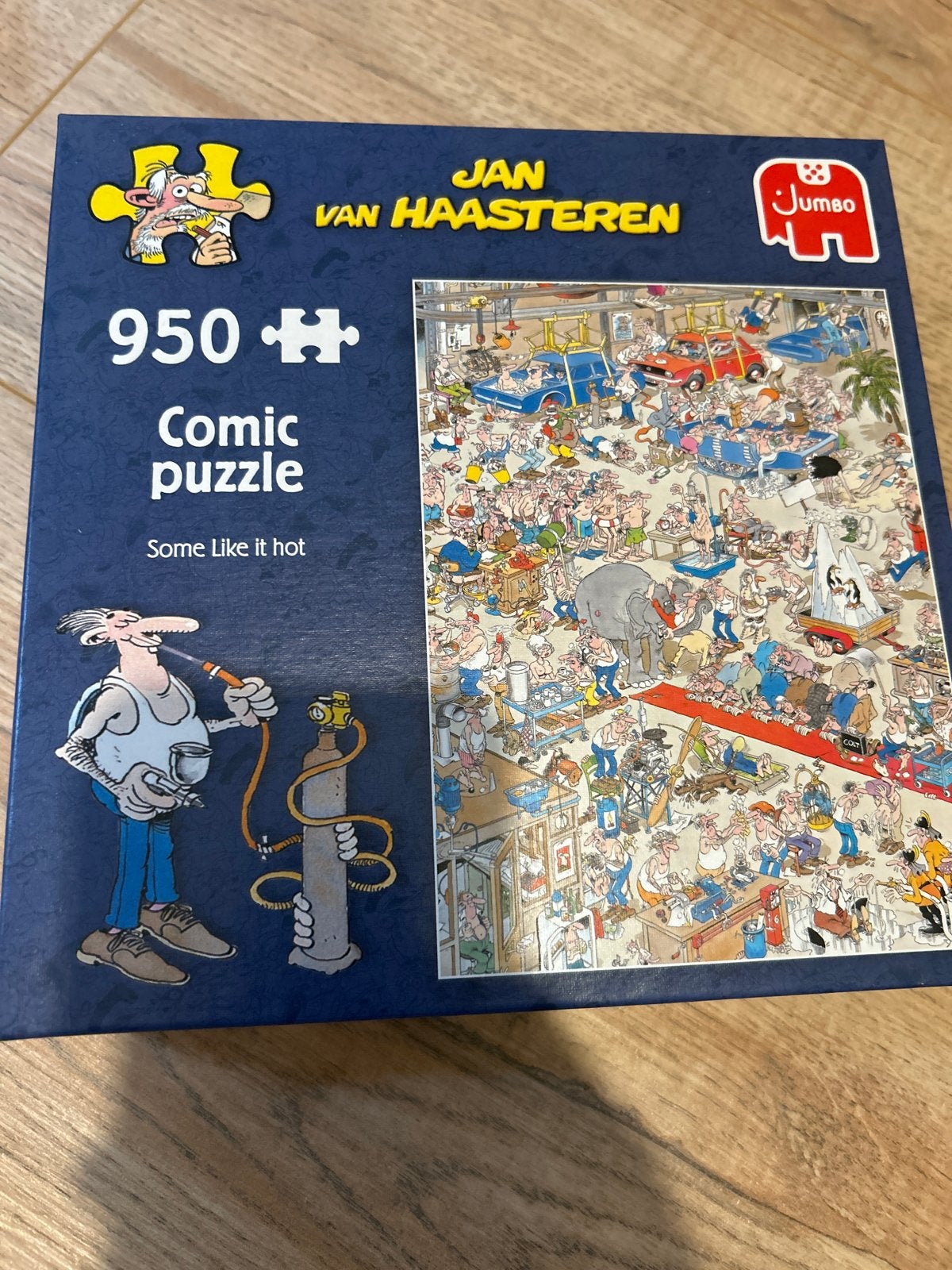 Jan van Haasteren Some Like it Hot 950 stukjes, Ophalen of Verzenden, 500 t/m 1500 stukjes, Zo goed als nieuw, Legpuzzel