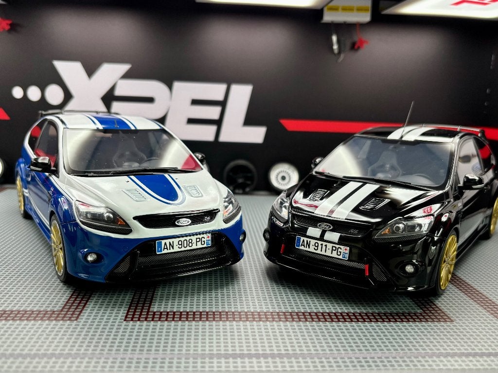 1:18 - 2X Ford Focus MK2 RS Le Mans, Ophalen of Verzenden, Zo goed als nieuw, Auto, OttOMobile