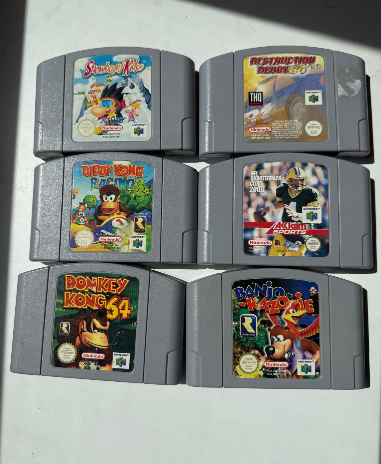 Nintendo 64 Spellen Bundel, Spelcomputers en Games, Avontuur en Actie, Gebruikt, Ophalen of Verzenden, 3 spelers of meer