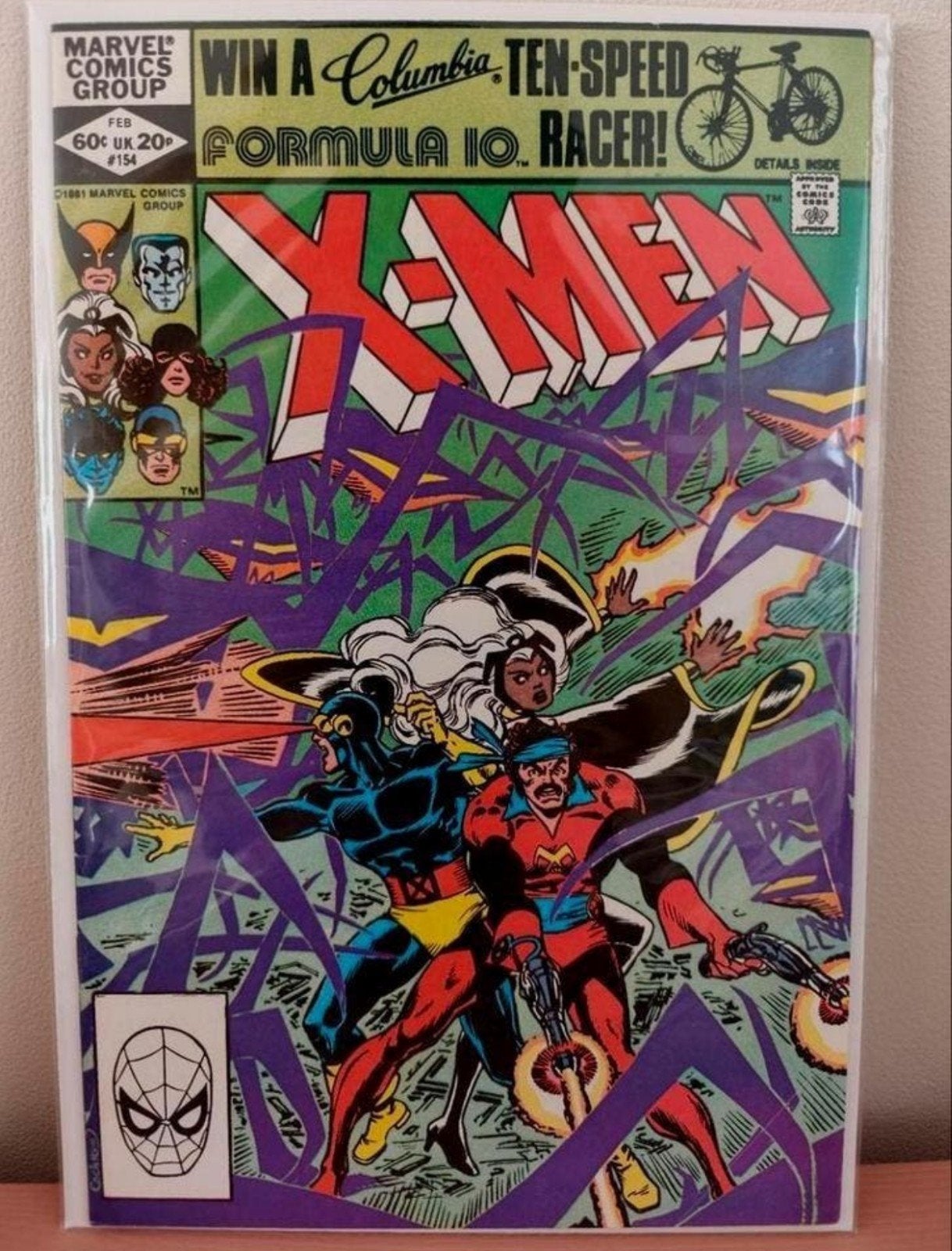 Uncanny X-Men #154 (1982), Boeken, Eén comic, Amerika, Ophalen of Verzenden, Zo goed als nieuw