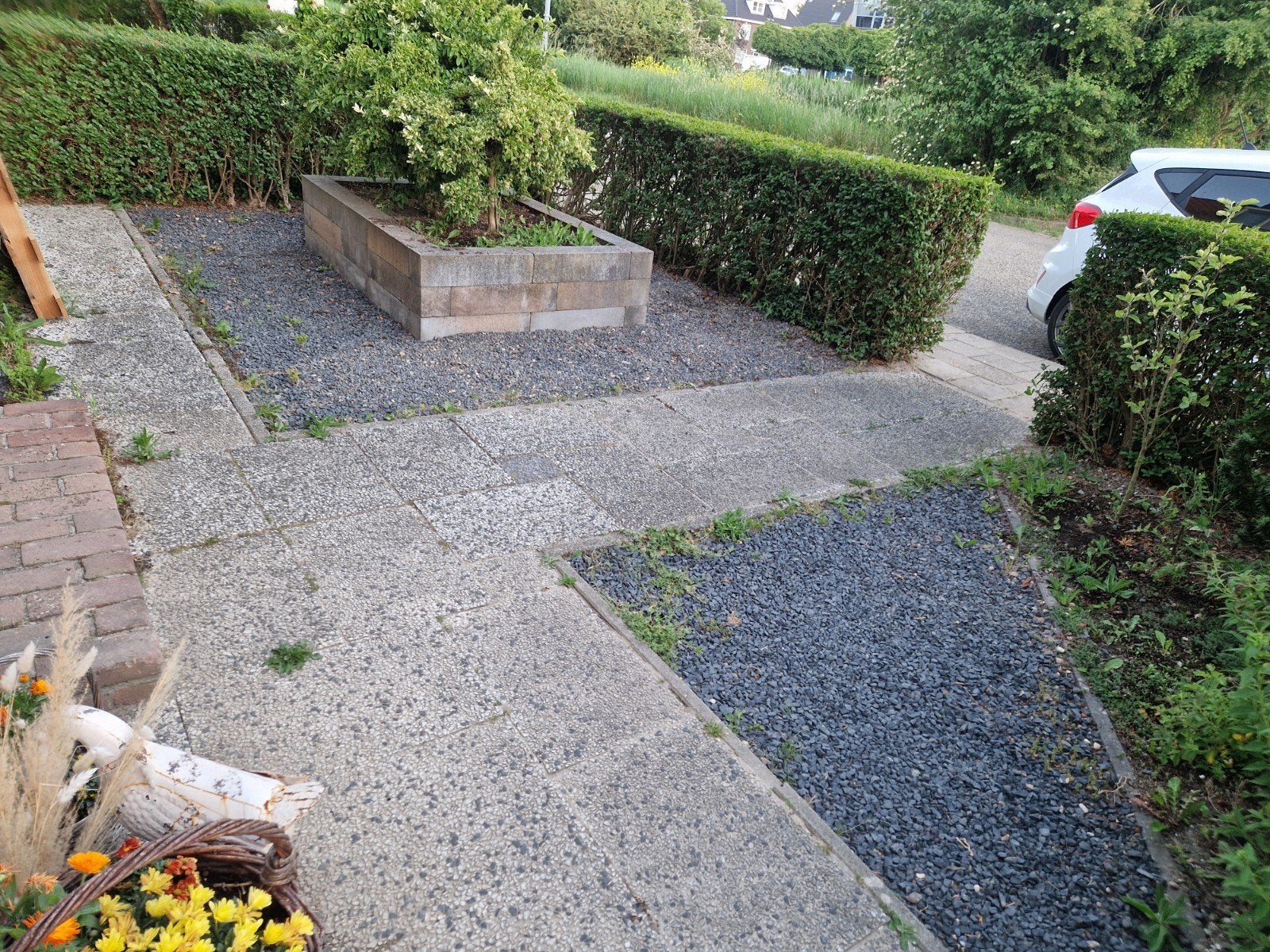 11m2 grijs grind af te halen, Tuin en Terras, Ophalen