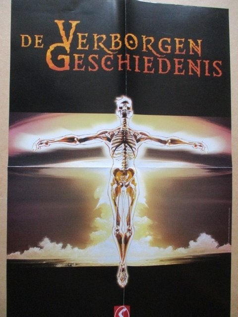 adv11080 verborgen geschiedenis poster, Ophalen, Overige figuren, Gebruikt, Plaatje, Poster of Sticker