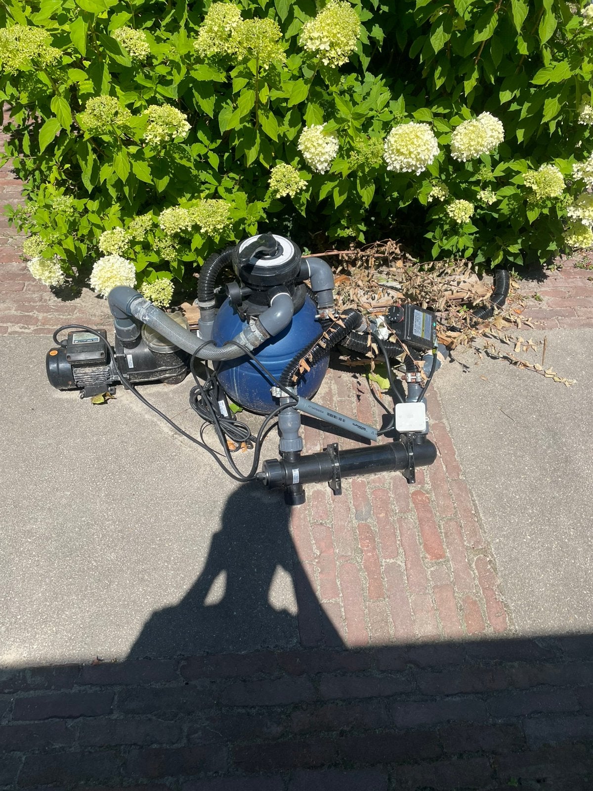 Hootub pomp, Minder dan 10 versnellingen, Minder dan 49 cm, Ophalen of Verzenden, Zo goed als nieuw