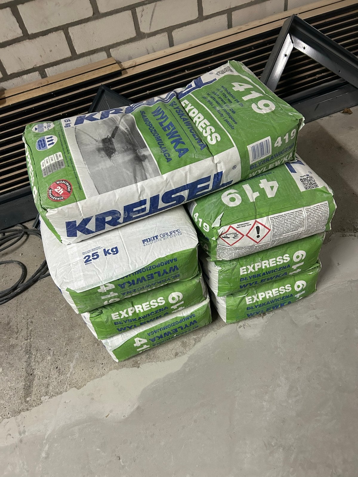 Kreisel 419 egaline 25kg 2-100mm 7 zakken, Ophalen