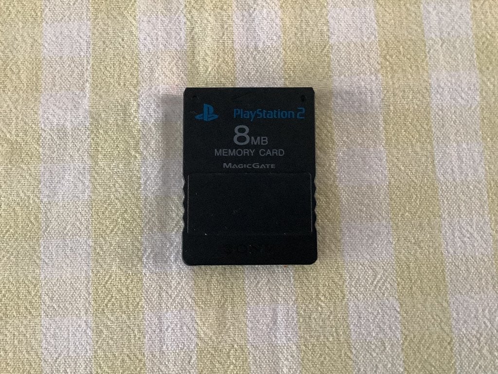 PS2 memory kaart van 8 MB, Ophalen of Verzenden, Gebruikt, Zonder controller, Met geheugenkaart