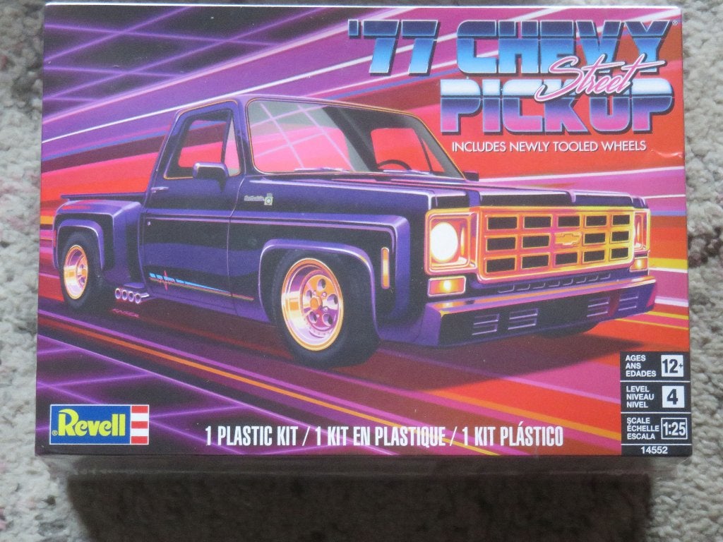 Bouwdoos 1977 Chevy pickup Revell, Hobby en Vrije tijd, Modelbouw | Auto's en Voertuigen, Auto, Revell, Groter dan 1:32, Nieuw