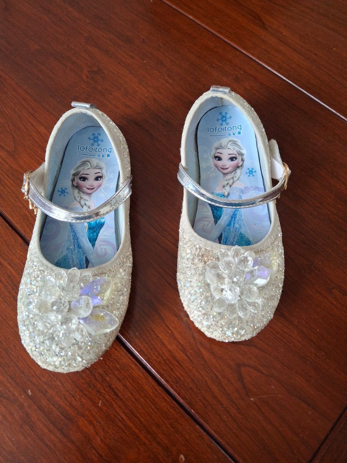 Glitter Elsa prinsessenschoenen maat 32, Ophalen, Meisje, Schoenen, Lefeitong