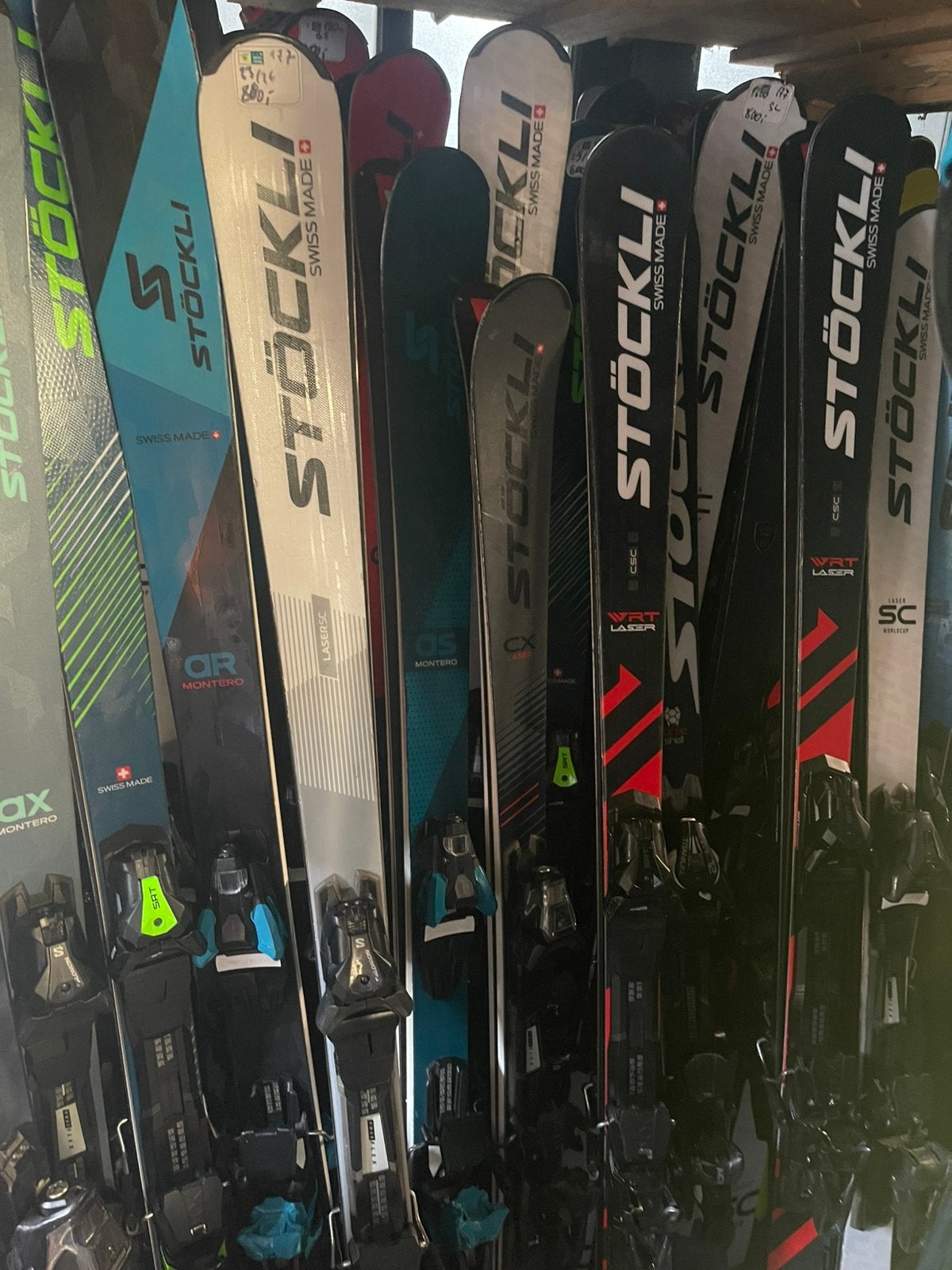 STÖCKLI SKIS GROOTSTE VOORRAAD WRT AR SC SL SX AS AW CX MX, Overige merken, 160 tot 180 cm, Stockli, Ophalen of Verzenden