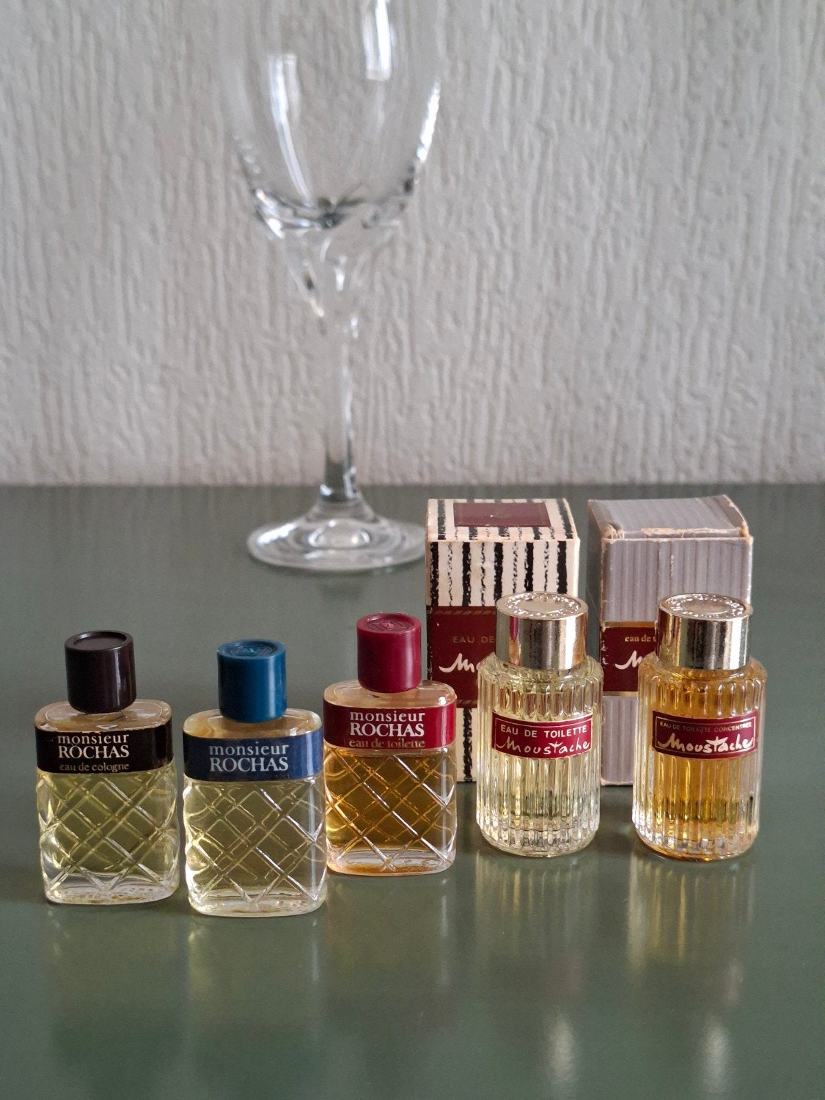 Rochas - Monsieur 1969 & moustache 1948, Ophalen of Verzenden, Zo goed als nieuw, Miniatuur