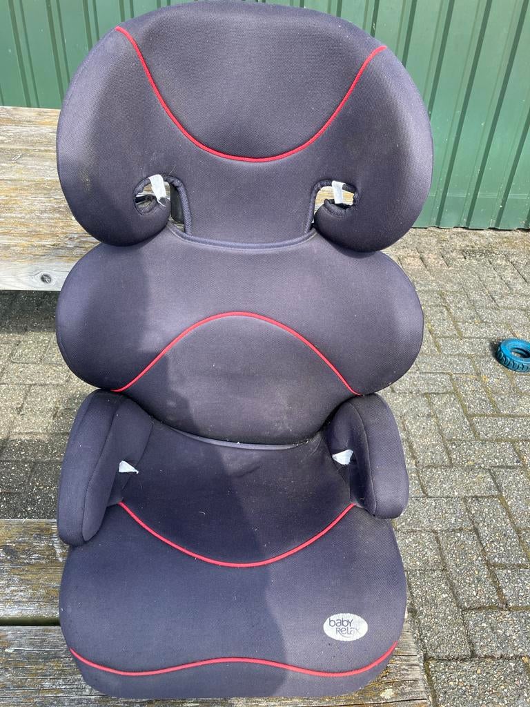 Baby Relax autostoel - Zwart met rode accenten, Overige merken, 15 t/m 36 kg, Gebruikt, Autogordel