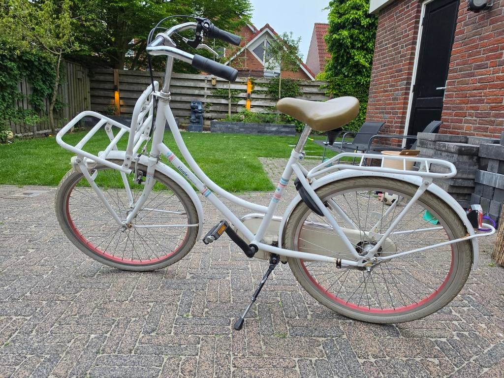 Meisjesfiets 24 inch, Fietsen en Brommers, Gebruikt, Velgrem, Versnellingen, Minder dan 47 cm