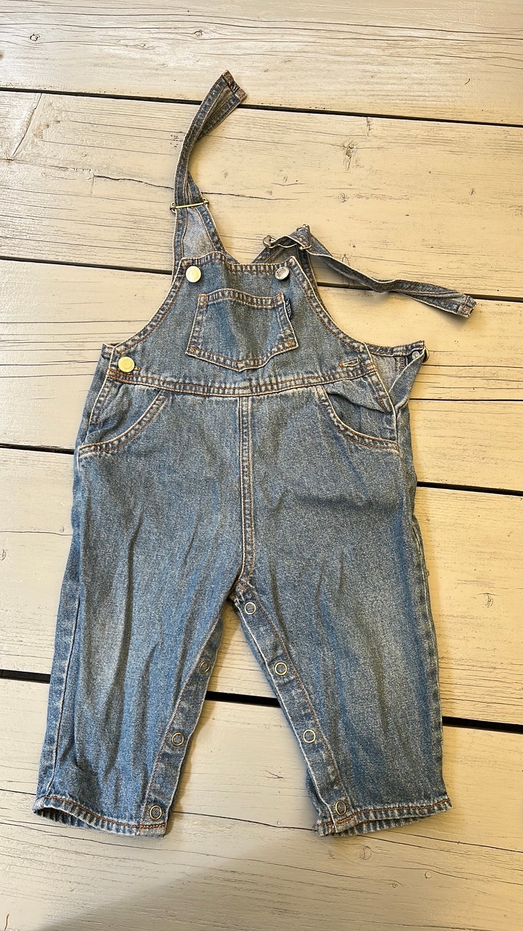 Stoere Tuinbroek baby maat 6 maand mt67, Ophalen of Verzenden, Zo goed als nieuw, Jongetje of Meisje, Pakje